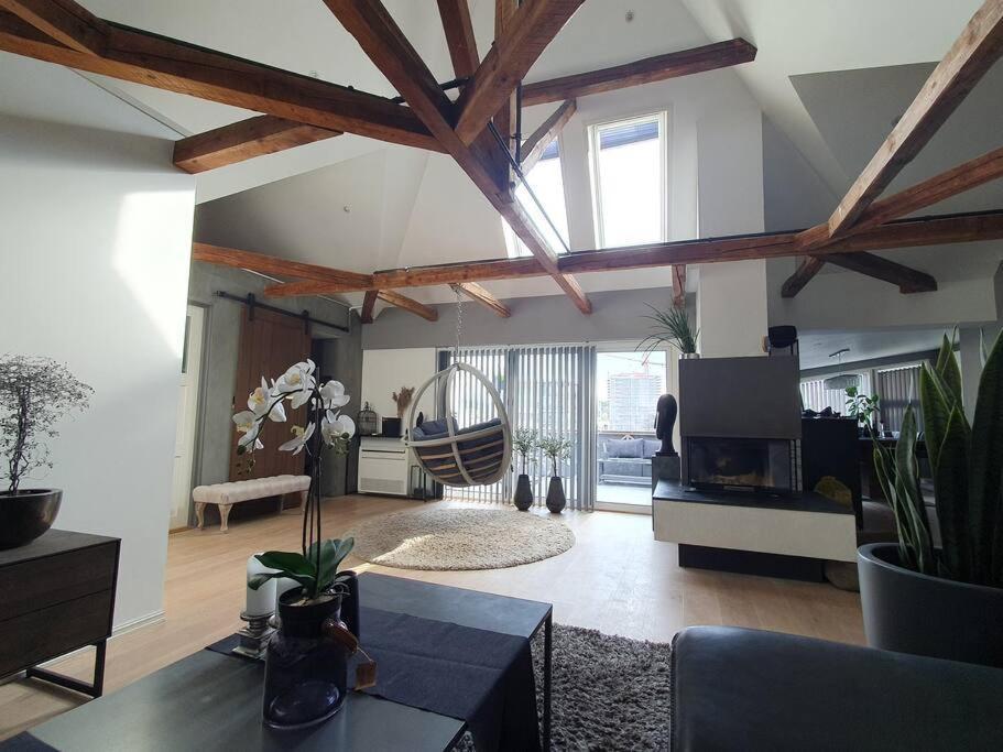 Modern Loftsleilighet Fredrikstad Buitenkant foto