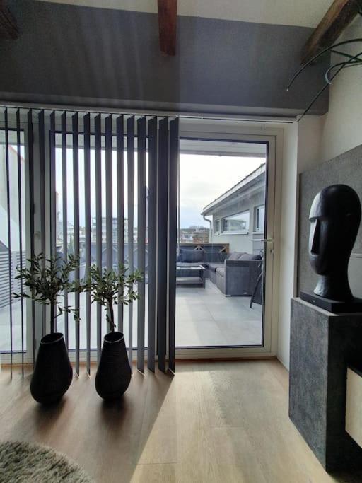 Modern Loftsleilighet Fredrikstad Buitenkant foto