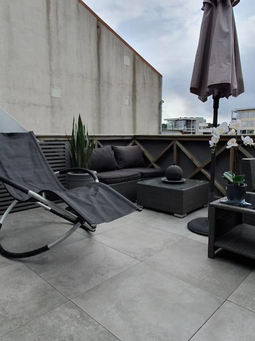 Modern Loftsleilighet Fredrikstad Buitenkant foto