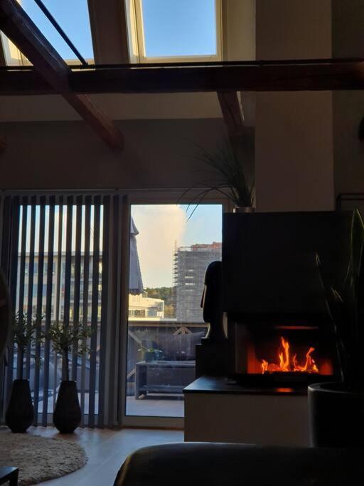 Modern Loftsleilighet Fredrikstad Buitenkant foto