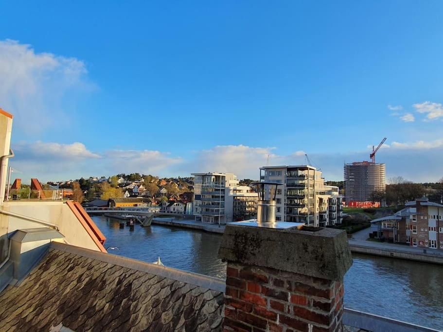 Modern Loftsleilighet Fredrikstad Buitenkant foto
